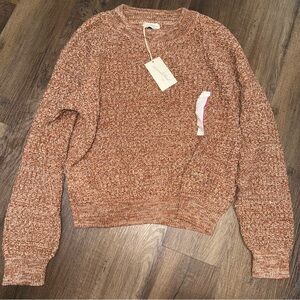 NWT Target Universal Thread Brown Chunky Knit Sweater